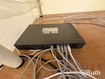 Lot of office furniture and computer equipment, Netgear access points