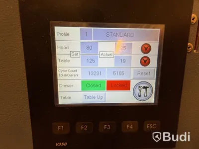 CR Clarke, Varmluftsugn 200FD, 3 kW och Vaccuum det transfer unit EP1, SD1.