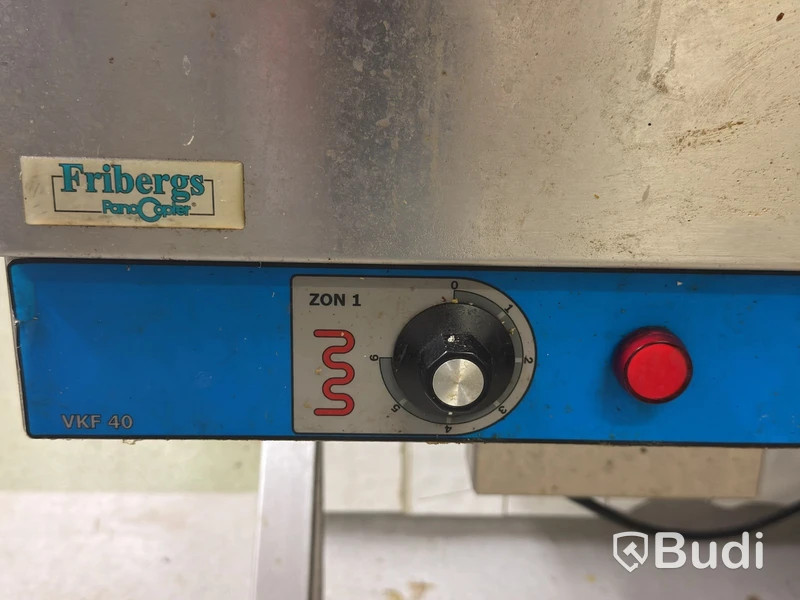 Stekbord, Fribergs VKF 40, tippbar, två värmezoner