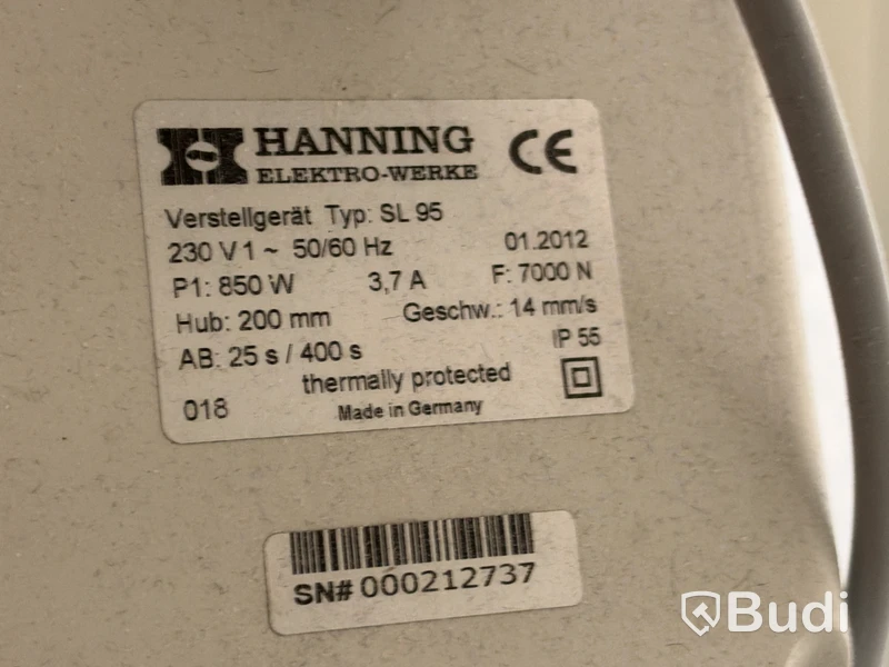 Elektrisk behandlingsbänk Fysiotech Standard