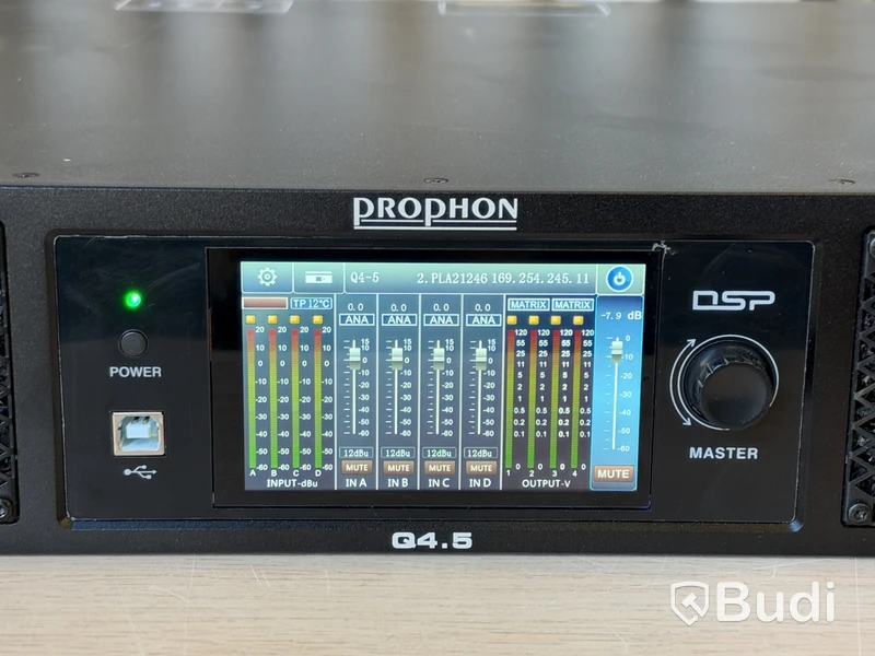 Förstärkare Prophon Q4.5 | 4 kanaler