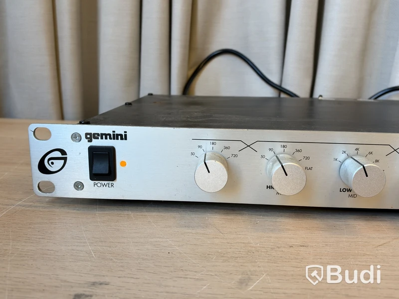 Gemini and LA Audio audio processors, 3 pcs