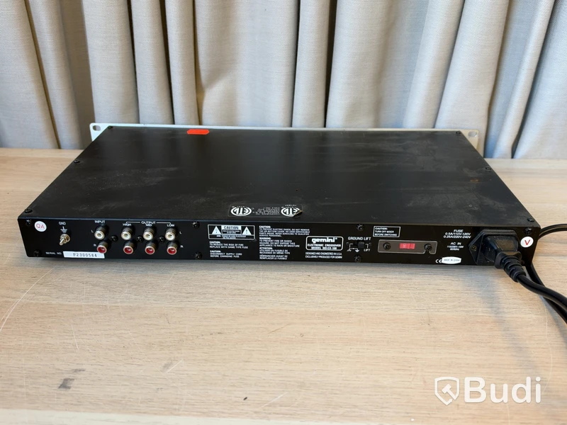 Gemini and LA Audio audio processors, 3 pcs