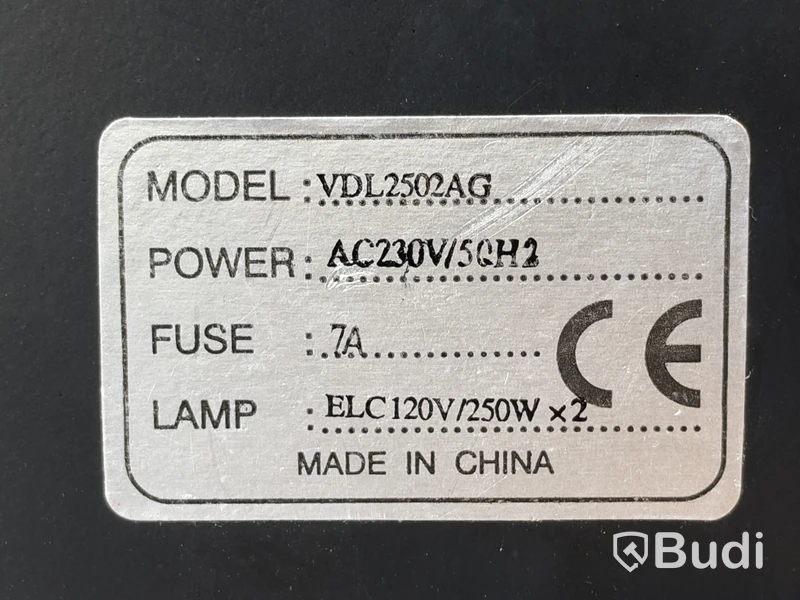 Effect lights VDL2502AG, 2 pcs