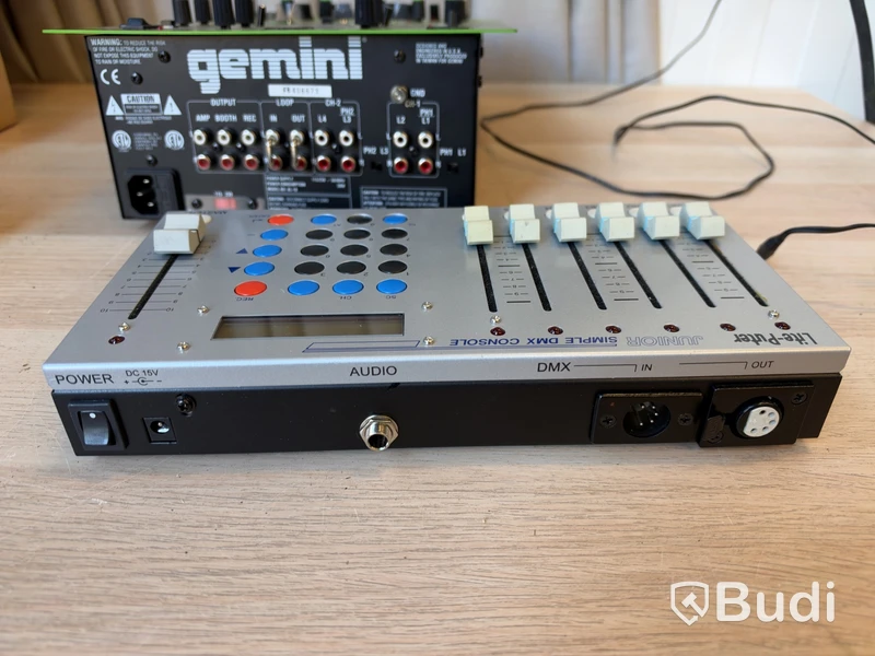 Gemini Executioner Ten DJ mixer and DMX controller