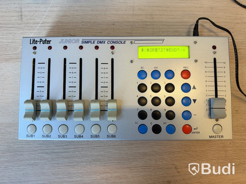 Gemini Executioner Ten DJ mixer and DMX controller