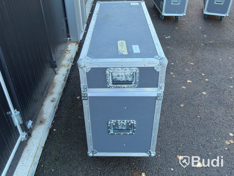 Flightcase Amptown Cases | 2 st monitorer Samsung | 125x47x89 cm