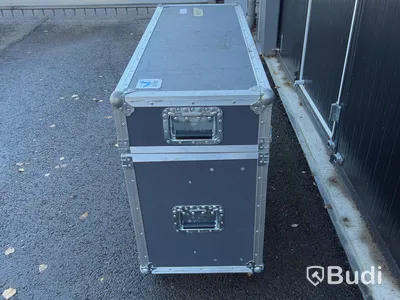 Flightcase Amptown Cases | 2 st monitorer Samsung | 125x47x89 cm