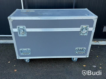 Flightcase Amptown Cases | 1 st monitor Samsung | 125x47x89 cm