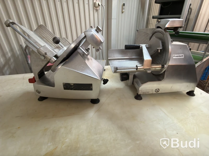Two food slicers