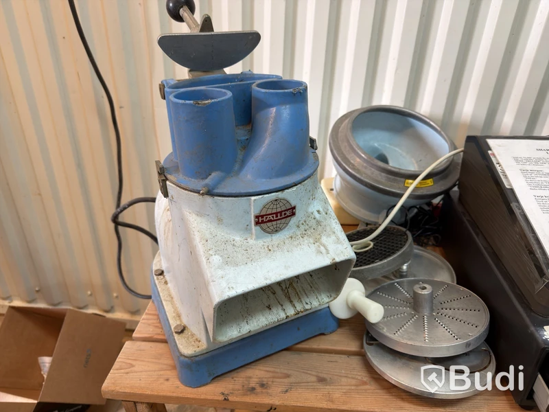 Hällde vegetable cutter, 3-phase, with cutting discs