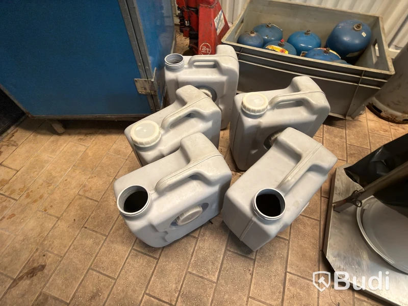 Pallet truck, LPG cylinders, tent, etc.