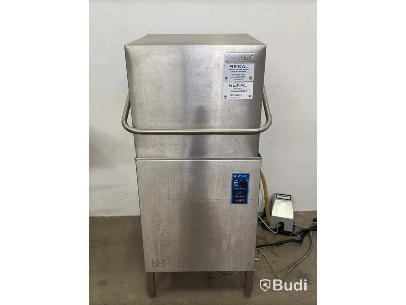 Hood dishwasher Wexiödisk WD-6C, 2021, with dishwashing bench