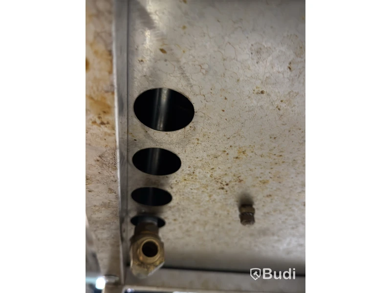 Zanussi gas range, four burners with undershelf