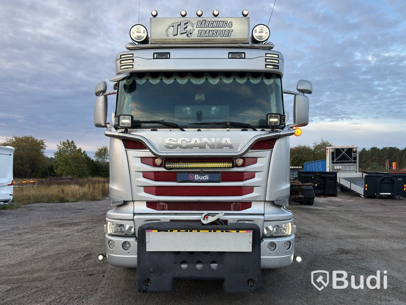 Hooklift truck | Snow plough truck | Scania R580LB8X4*4HNB -2017 | DIESEL