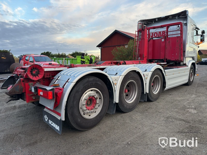 Hooklift truck | Snow plough truck | Scania R580LB8X4*4HNB -2017 | DIESEL
