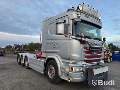 Hooklift truck | Snow plough truck | Scania R580LB8X4*4HNB -2017 | DIESEL