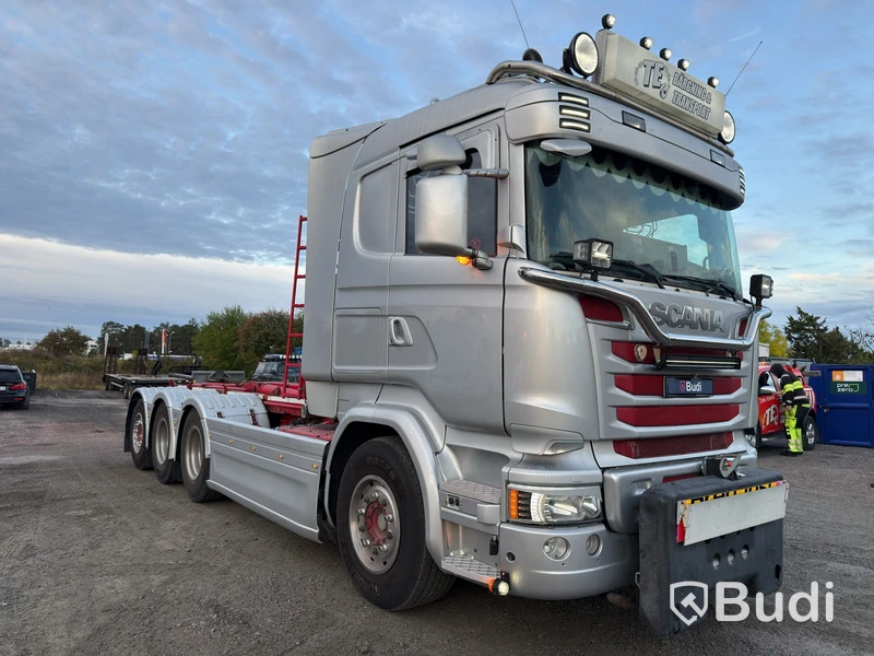 Hooklift truck | Snow plough truck | Scania R580LB8X4*4HNB -2017 | DIESEL