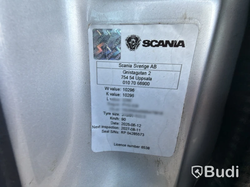 Hooklift truck | Snow plough truck | Scania R580LB8X4*4HNB -2017 | DIESEL