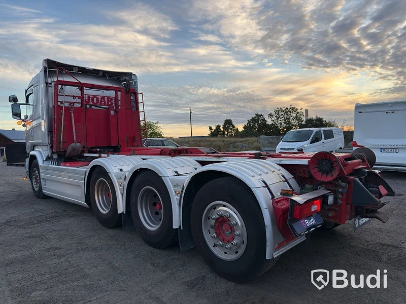Hooklift truck | Snow plough truck | Scania R580LB8X4*4HNB -2017 | DIESEL