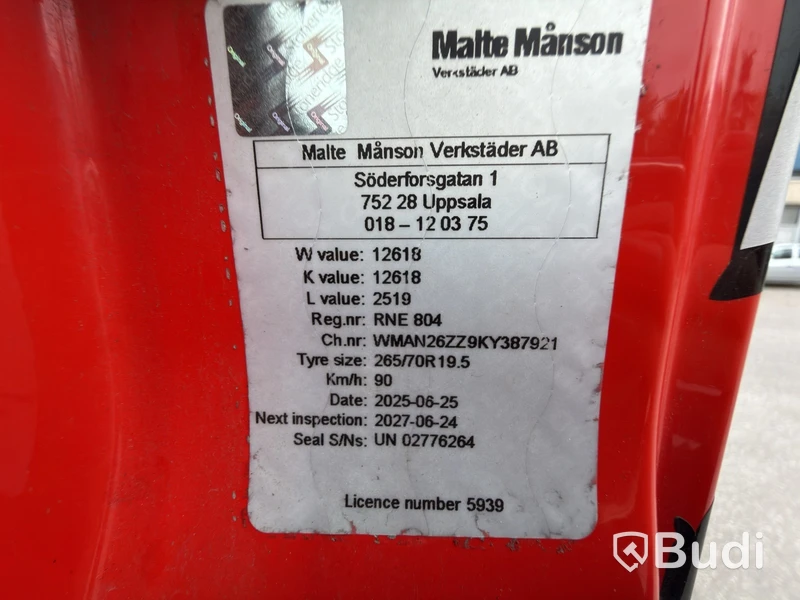 Tow truck | MAN TGM 12.250 4X2 LL -2018 | DIESEL