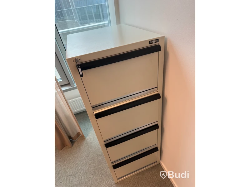 Hadak hanging file cabinet, four drawers