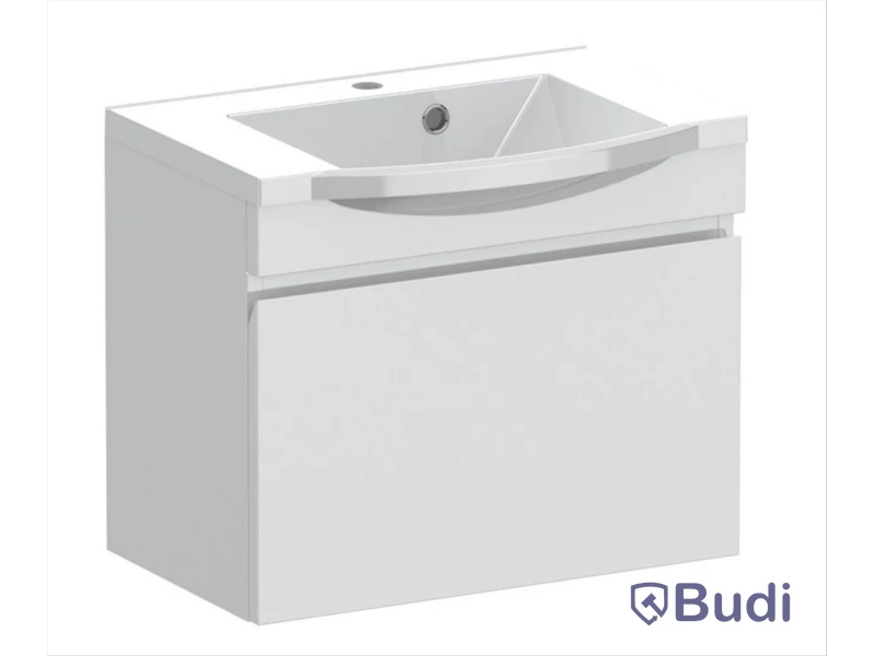 (NEW) POLARIA LAVAL 600 VANITY CABINET, GREY