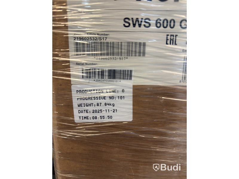 STIGA SWS 600 G SOPMASKIN ARBETSBREDD 600 MM