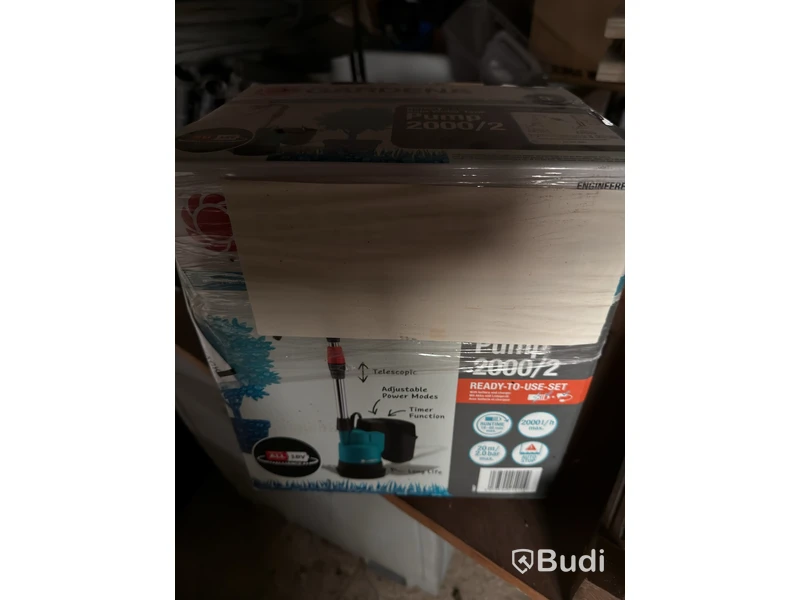 Regnvattenspump Gardena 2000/2, batteridriven