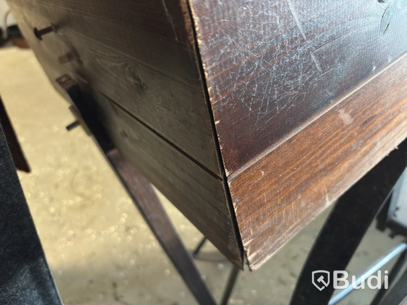 Decorative wooden cart, display wagon