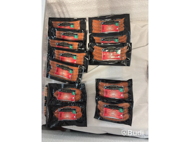 Mixed lot of food items