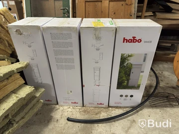 Brevlådor Habo Classic 9440B, 4 st svarta