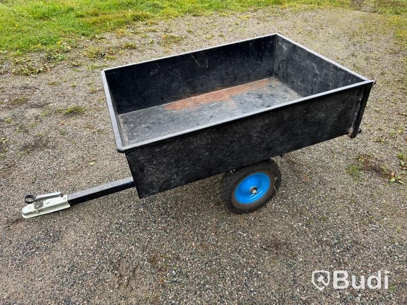 Garden trailer for ATV and ride-on mower