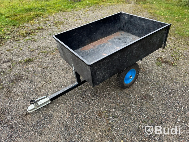 Garden trailer for ATV and ride-on mower
