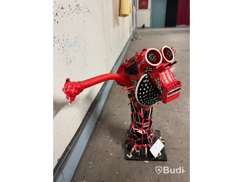 Parti med skulpturer,