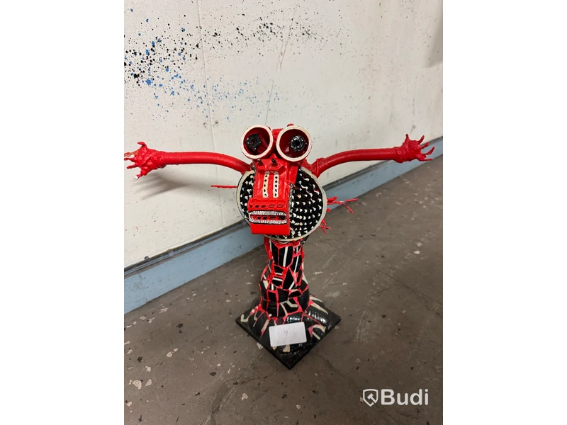 Parti med skulpturer,