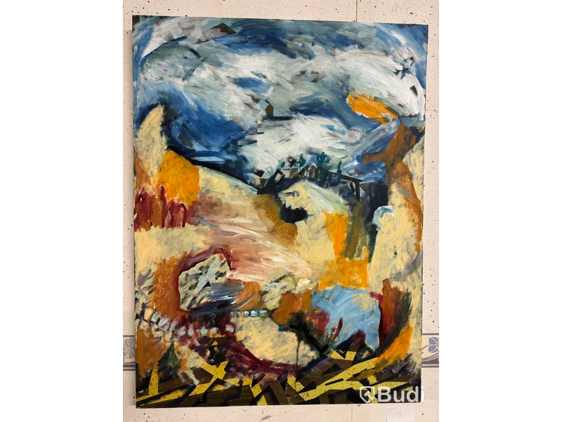 Art, 10 paintings featuring abstract motifs