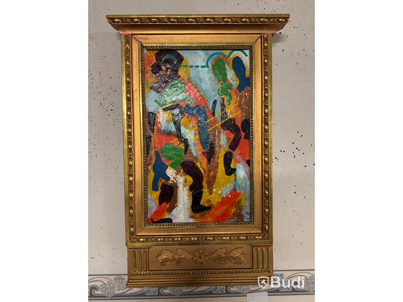 Art, 10 paintings featuring abstract motifs