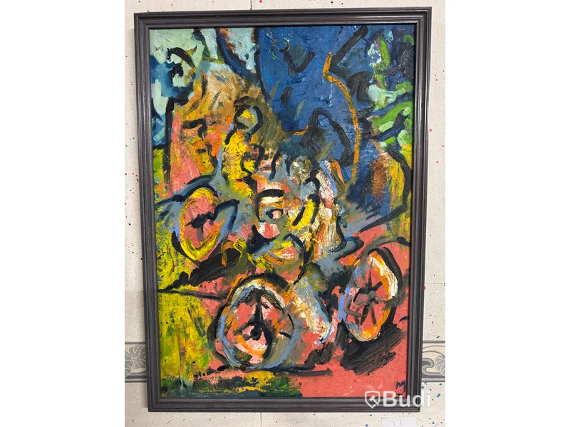 Art, 10 paintings featuring abstract motifs