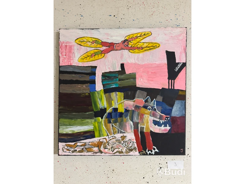 Art, 10 paintings featuring abstract motifs