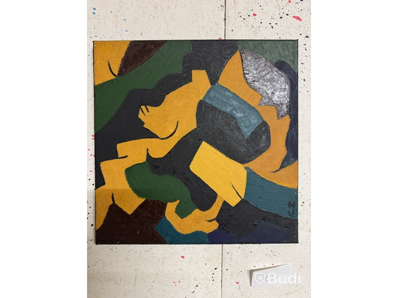 Art, 10 paintings featuring abstract motifs