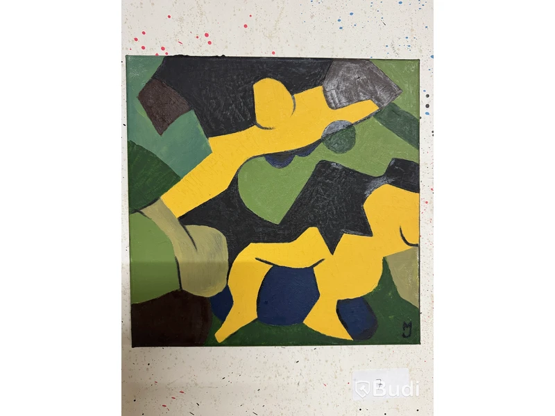 Art, 10 paintings featuring abstract motifs