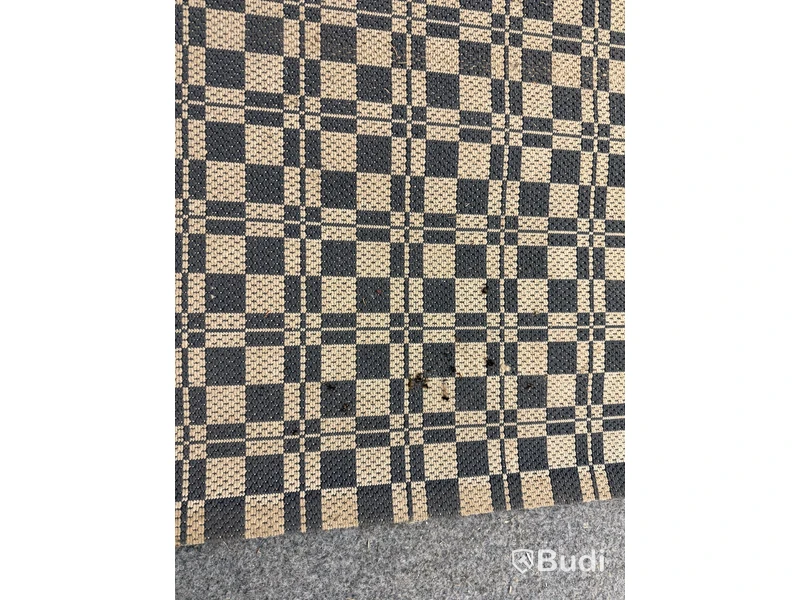 Rug, checked, 160 x 230 cm
