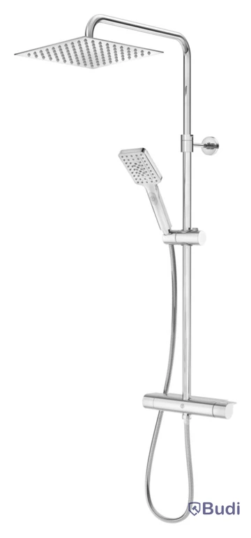 TAKDUSCHPAKET, GBG ESTETIC SQUARE, 160C\/C, KROM