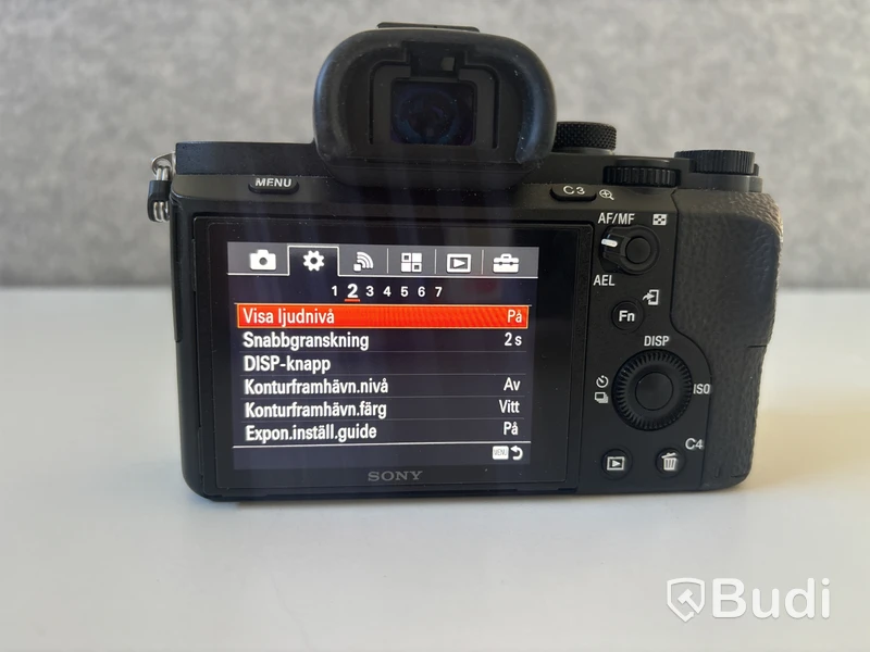 Systemkamera Sony Alpha 7 II, kamerahus