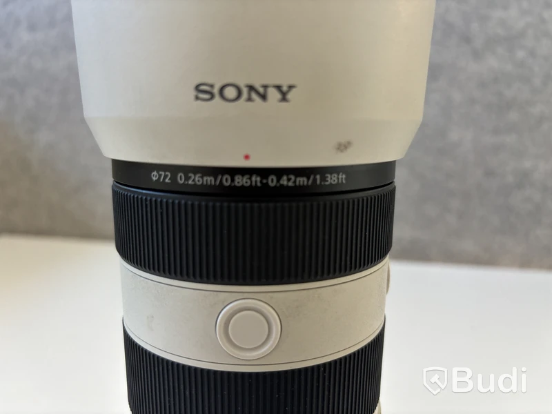 Telezoom Sony FE 70-200 mm f/4 Macro G OSS II