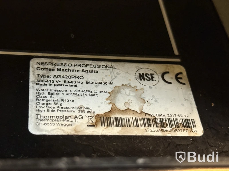 Coffee Machine / Espresso Machine Nespresso Aguila 420 Pro