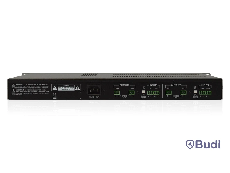 (NEW) Power Amplifier Ecler eGPA4-150 | 4x150 W RMS @ 4 Ω