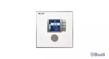 Kontrollpanel ECLER WPNET4KV | EclerNet Wall Control Panel | 4 buttons | Vit