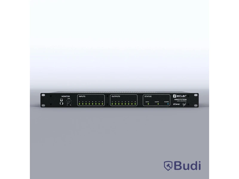 (NEW) Ecler MIMO7272DN | Digital Matrix DSP | 64/64 Dante (in/out)